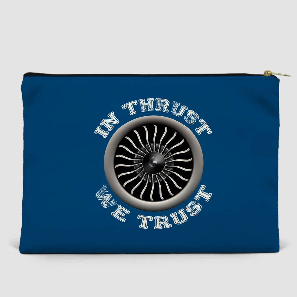 Thrust We Trust Zipper Pouch - view 6