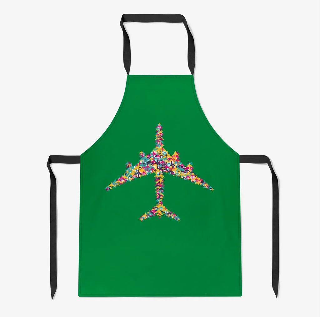 Colourful Airplane Apron - view 6
