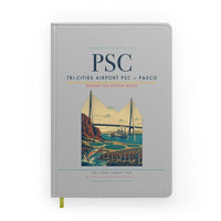 Thumbnail for Tri-Cities Airport (PSC) design on light gray notebook