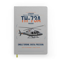 Thumbnail for Leonardo TH-73A Thrasher design on light gray notebook