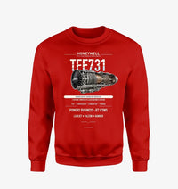 Thumbnail for TFE731 design on red sweatshirt