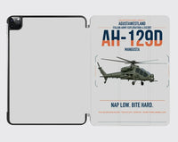 Thumbnail for AgustaWestland AH-129D Mangusta design on light gray ipad tablet case