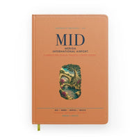 Thumbnail for Merida International Airport (MID) design on orange notebook