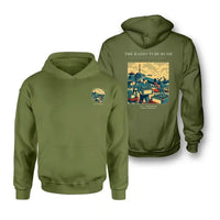 Thumbnail for VINTAGE G4414 - The Radio Tube Rush - Double-Side Hoodie design on greenarmy double side