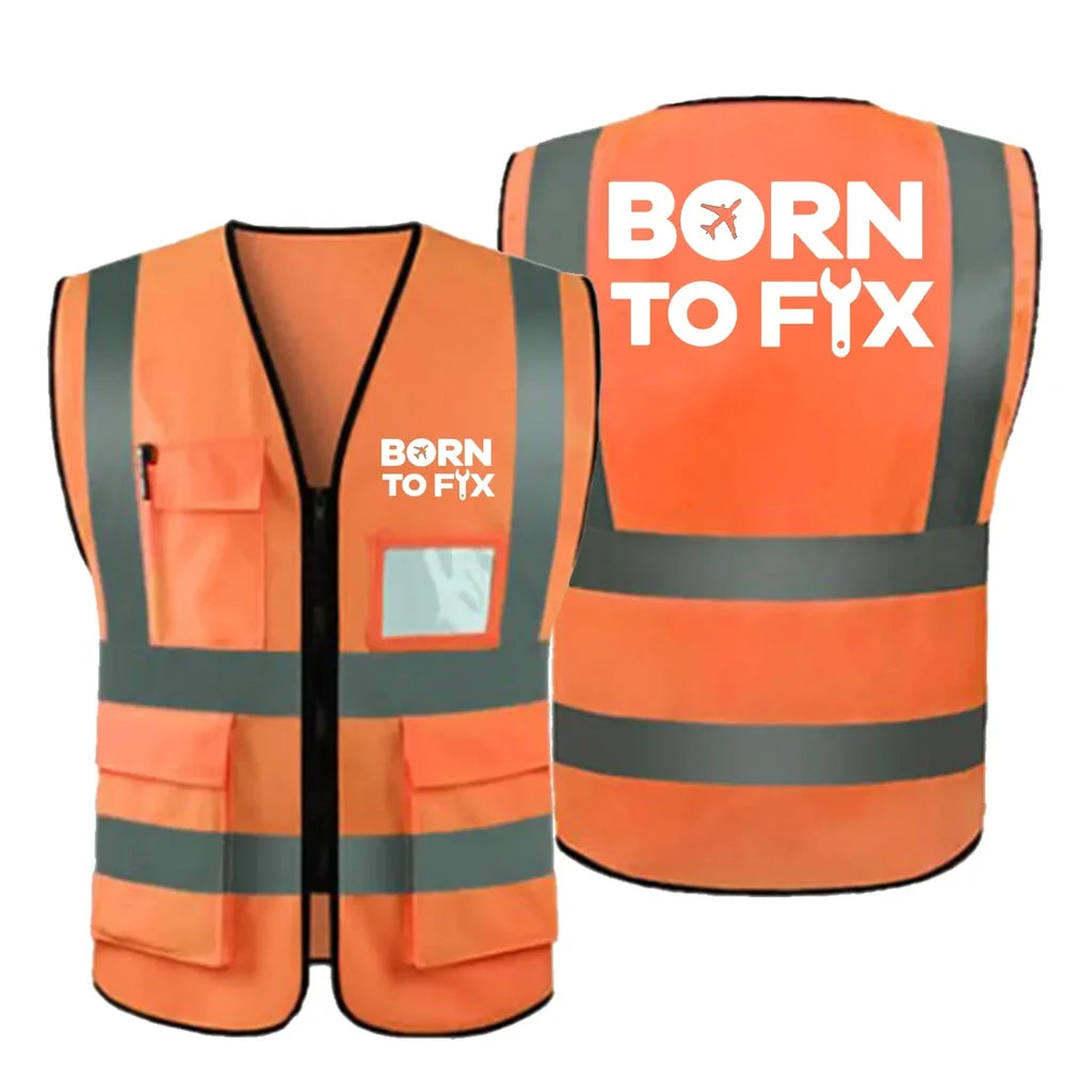 Born To Fix Airplanes Vest - view 6