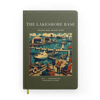 Thumbnail for VINTAGE G4071 - The Lakeshore Base - Designed Notebooks design on greenarmy