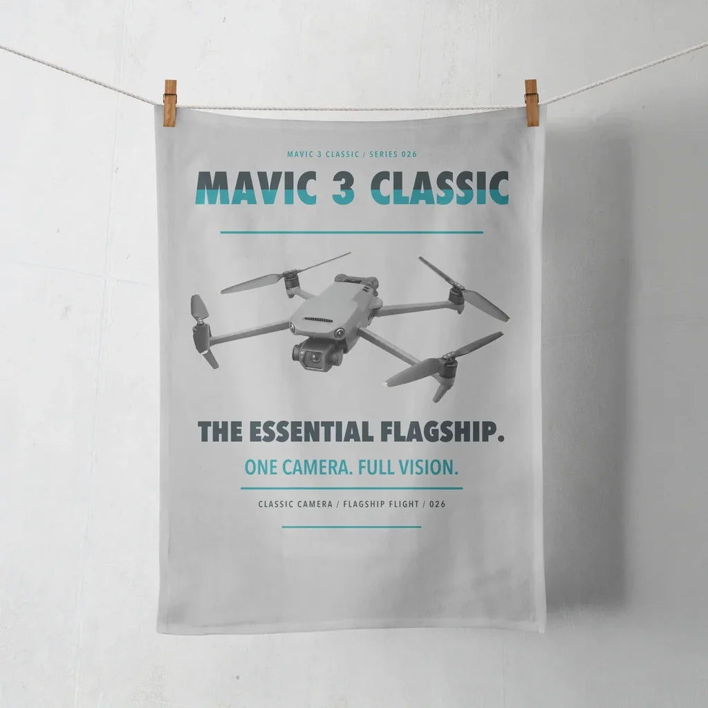 DJI Mavic 3 Classic design on light gray towel