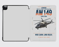 Thumbnail for Leonardo AW149 design on light gray ipad tablet case