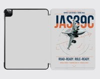 Thumbnail for Saab JAS 39C Gripen design on light gray ipad tablet case