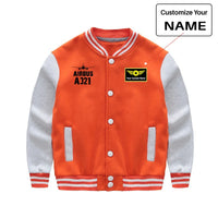 Thumbnail for Airbus A321 Baseball Jacket - view 7