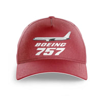 Thumbnail for The Boeing 757 printed hat - dark red