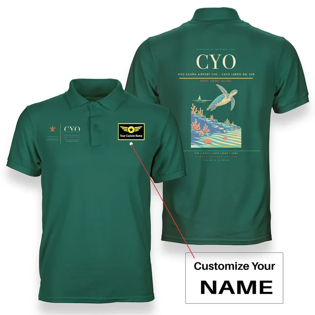 Vilo Acuña Airport CYO — Cayo Largo del Sur Green+Name