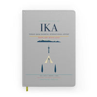 Thumbnail for Tehran Imam Khomeini International Airport (IKA) design on light gray notebook