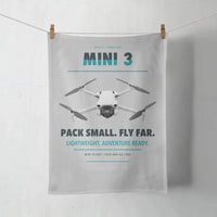Thumbnail for DJI Mini 3 design on light gray towel