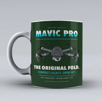Thumbnail for Mavic Pro Mug design on dark green dji