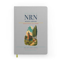 Thumbnail for Weeze Airport (NRN) design on light gray notebook