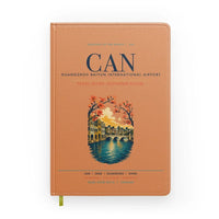 Thumbnail for Guangzhou Baiyun International Airport (CAN) design on orange notebook