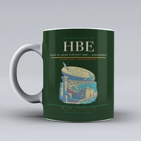 Thumbnail for El Arab Airport HBE — Alexandria Mug design on dark green borg