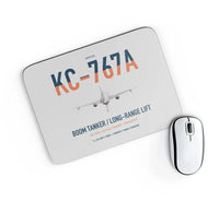 Thumbnail for Boeing KC-767A design on light gray rectangle mouse pad