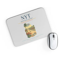 Thumbnail for Naypyidaw Airport (NYT) design on light gray rectangle mouse pad