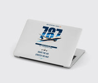 Thumbnail for Boeing 787-9 Dreamliner design on light gray MacBook case