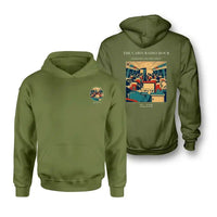 Thumbnail for VINTAGE G4229 - The Cabin Radio Hour - Double-Side Hoodie design on greenarmy double side
