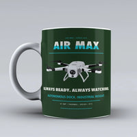 Thumbnail for Air Max Mug design on dark green percepto