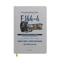 Thumbnail for FJ44-4 design on light gray notebook