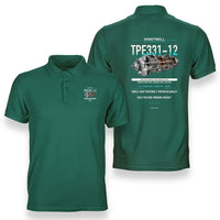 Thumbnail for TPE331-12 design on green polo