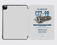 Thumbnail for CT7-9B design on light gray ipad tablet case