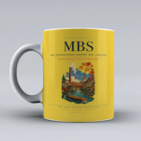 Thumbnail for MBS International Airport (MBS) airport code design on yellow ceramic mug