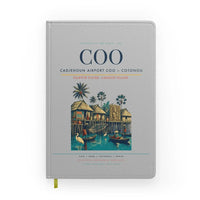 Thumbnail for Cadjehoun Airport (COO) design on light gray notebook