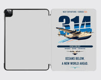 Thumbnail for Boeing 314 Clipper design on light gray ipad tablet case