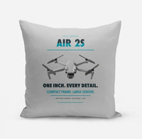 Thumbnail for DJI Air 2S design on light gray pillow