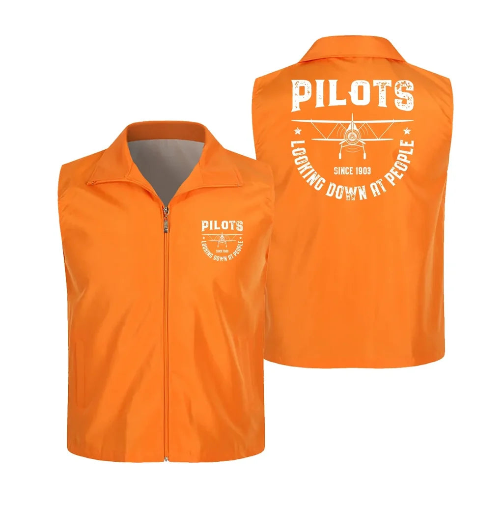 Pilots Looking Down at People Vest - view 6