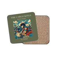 Thumbnail for The Cargo Kings - Designed Coasters design on green army 1-piece