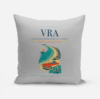 Thumbnail for Juan Gualberto Gómez Airport (VRA) design on light gray pillow