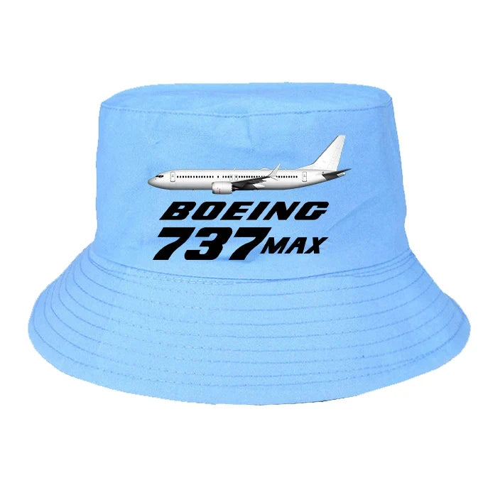 The Boeing 737Max summer hat - light blue