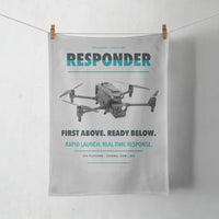 Thumbnail for BRINC Responder design on light gray towel