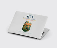 Thumbnail for Evansville Regional Airport (EVV) design on light gray MacBook case