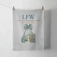 Thumbnail for Lome-Tokoin International Airport (LFW) design on light gray towel