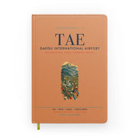 Thumbnail for Daegu International Airport (TAE) design on orange notebook