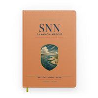Thumbnail for Shannon Airport (SNN) design on orange notebook