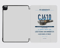 Thumbnail for CJ610 design on light gray ipad tablet case