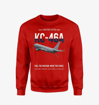 Thumbnail for KC-46A PEGASUS design on red sweatshirt