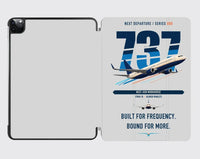 Thumbnail for Boeing 737-800 NG design on light gray ipad tablet case