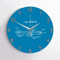 Thumbnail for How Planes Fly Wall Clock - view 6
