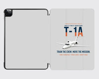 Thumbnail for T-1A Jayhawk Advanced Jet Trainer design on light gray ipad tablet case