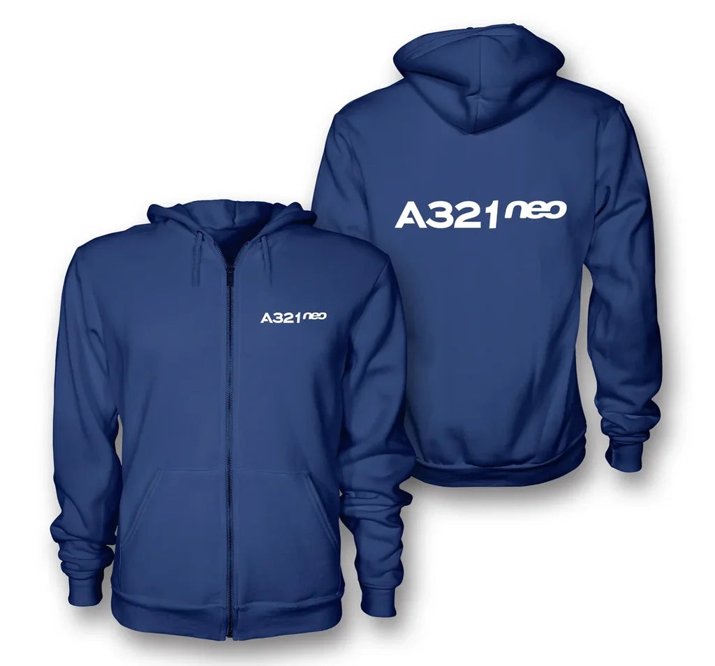Customisable Airbus A321 Hoodie - view 6