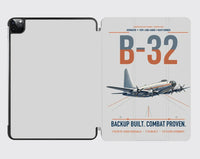 Thumbnail for B-32 Dominator design on light gray ipad tablet case